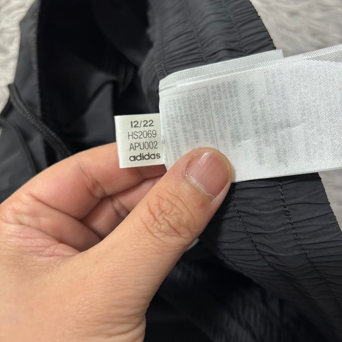 아디다스 블랙 삼선 반바지 상품이미지6