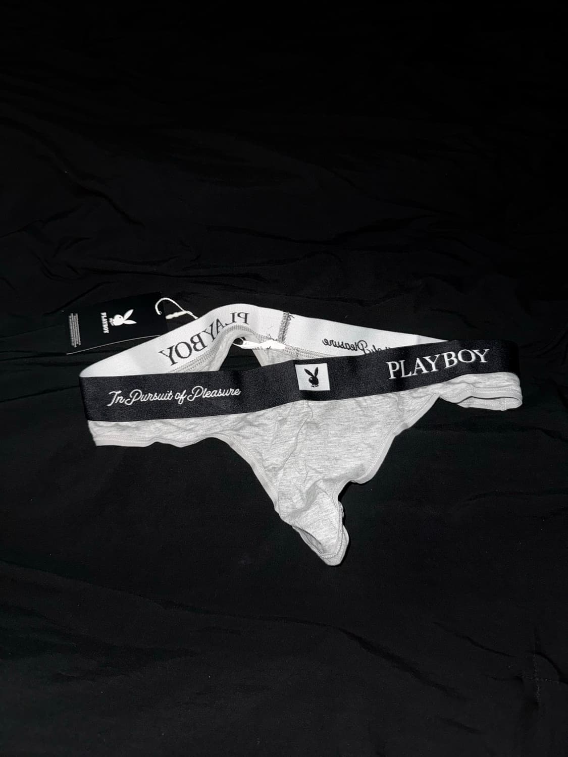 플레이보이 로우라이즈 새깅스타일 핏 우먼 플레이 로하이핏 삼각팬티 상품이미지3