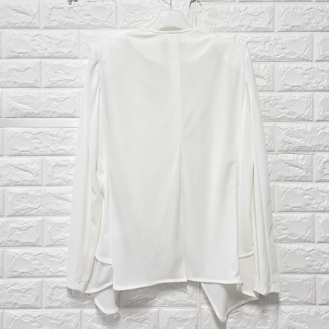 택포// 더 아이잗 흰색 여성 오픈 자켓 M 상품이미지4