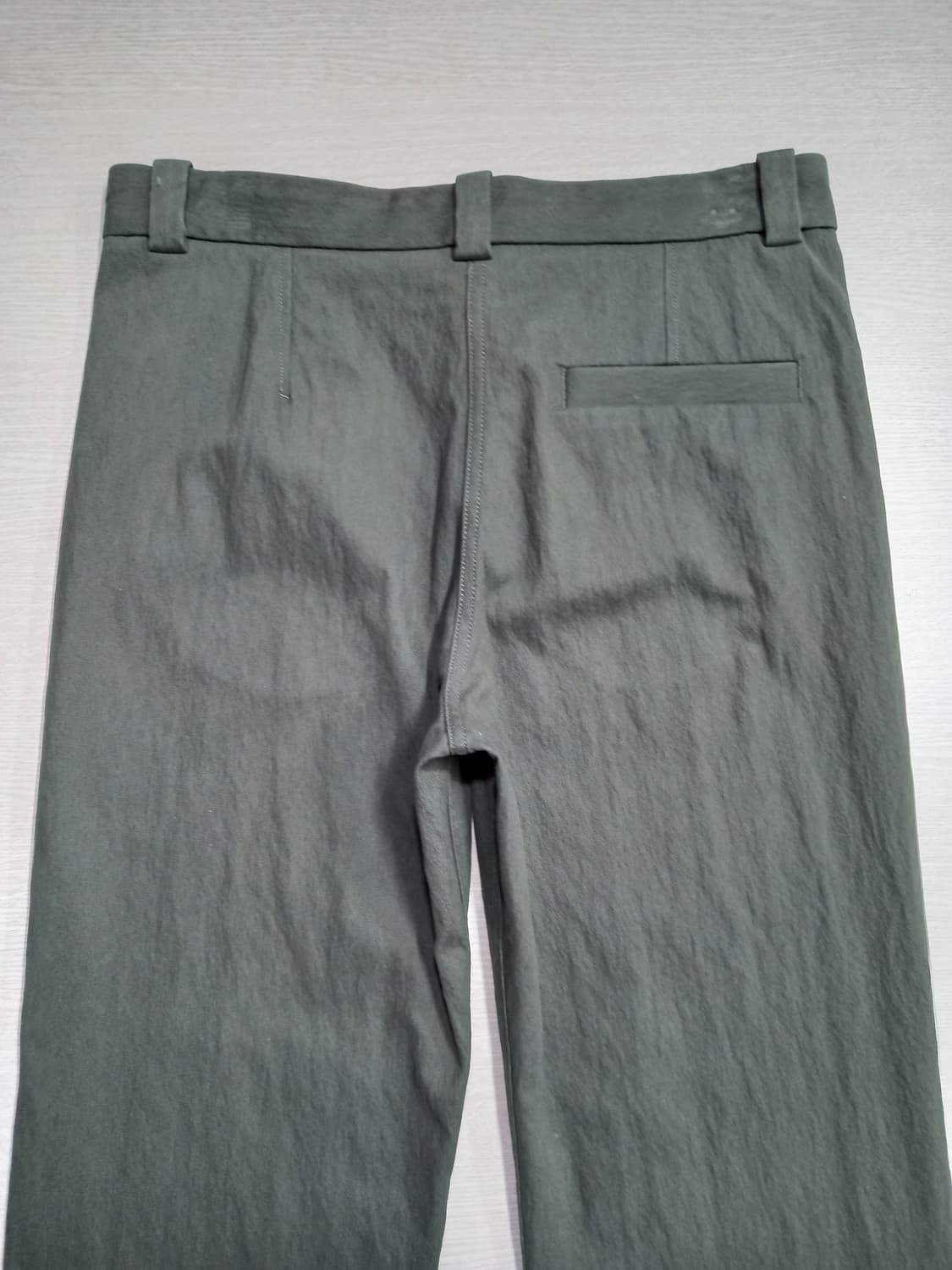 32 COS 가을겨울용 스판 치노팬츠 카키 32-260 상품이미지4