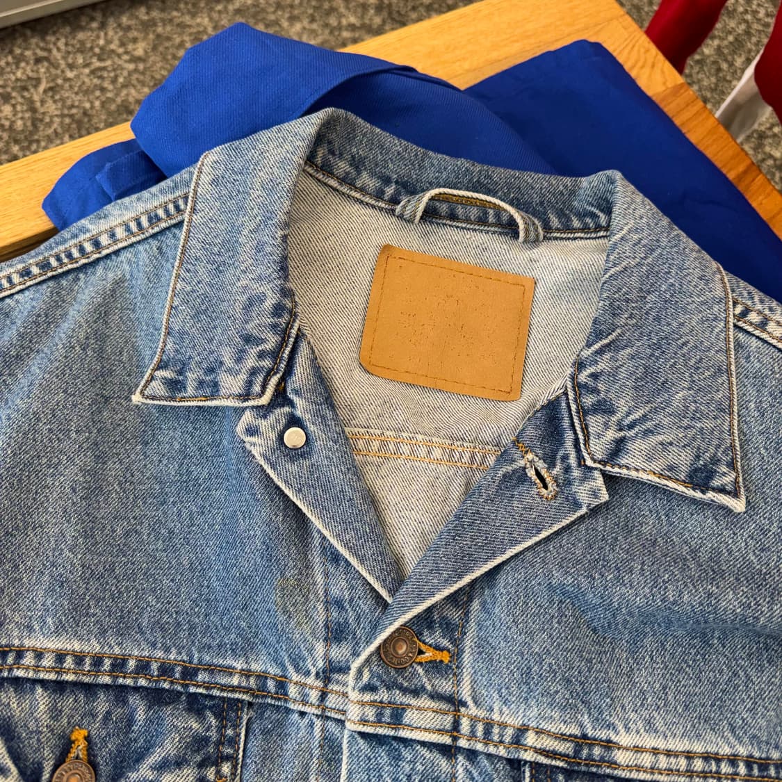 90s 리바이스 타입3 데님 트러커 자켓 made in USA (M) 상품이미지8