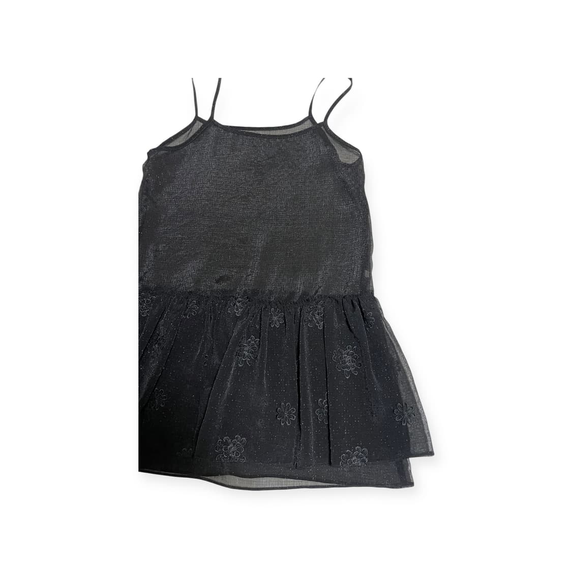 플라워 시스루 레이어드 원피스 상품이미지2