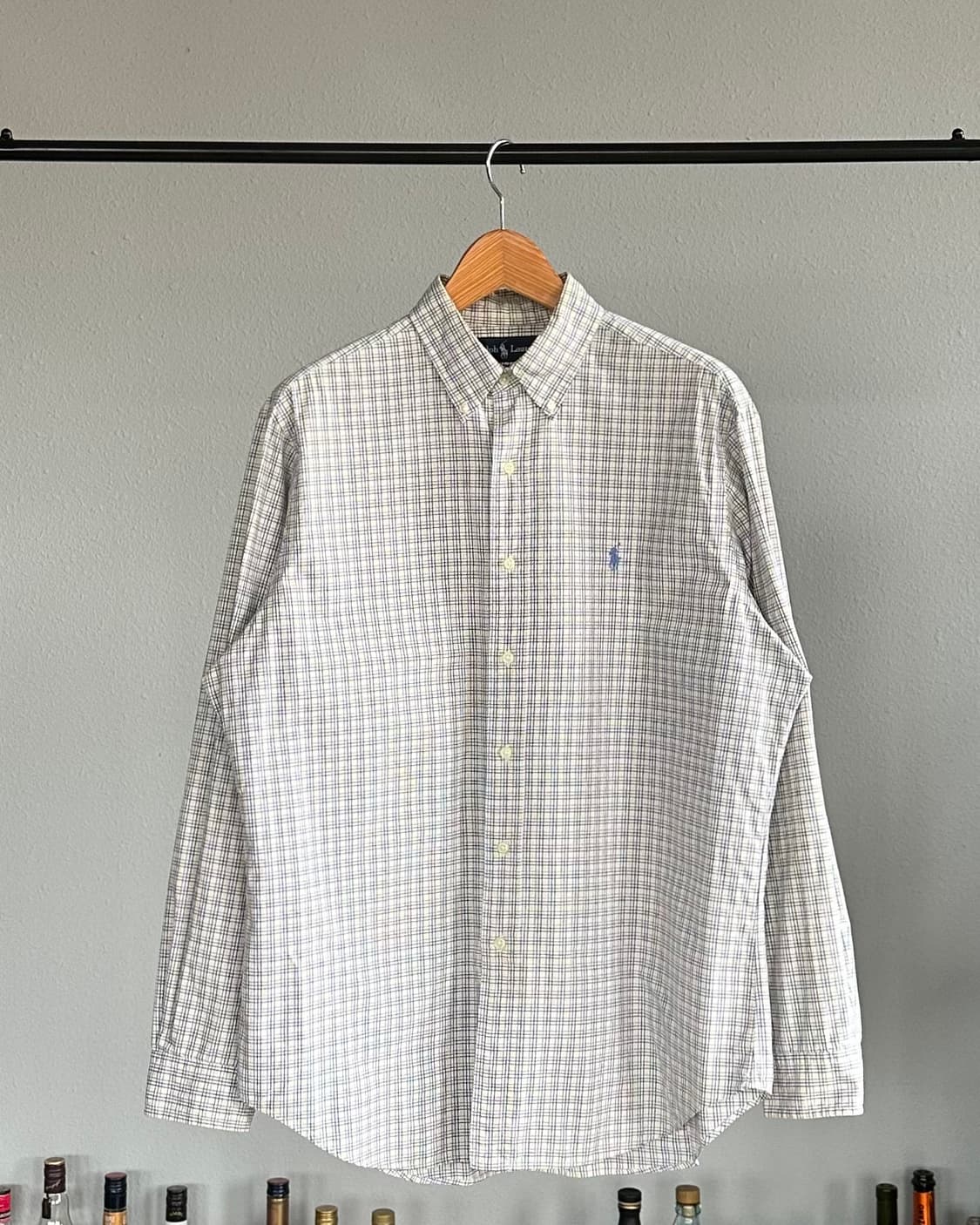 [L]폴로 랄프로렌 클래식핏 체크 셔츠 상품이미지1