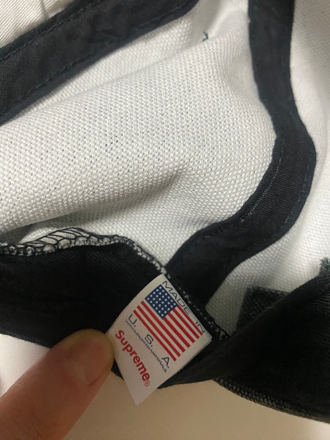 [OS] 24FW슈프림 피그먼트 6패널 S로고 캡 상품이미지6