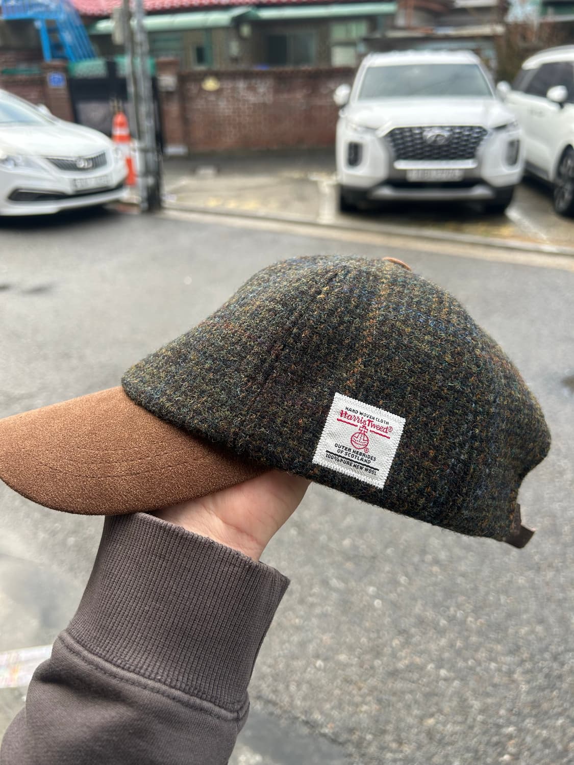 Series(시리즈) 해리스트위드 울 볼캡 상품이미지3