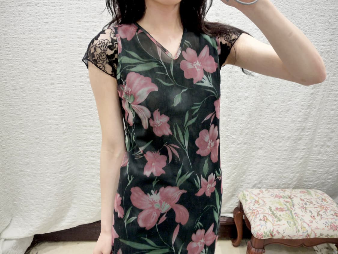 flower sheer long ops 상품이미지5