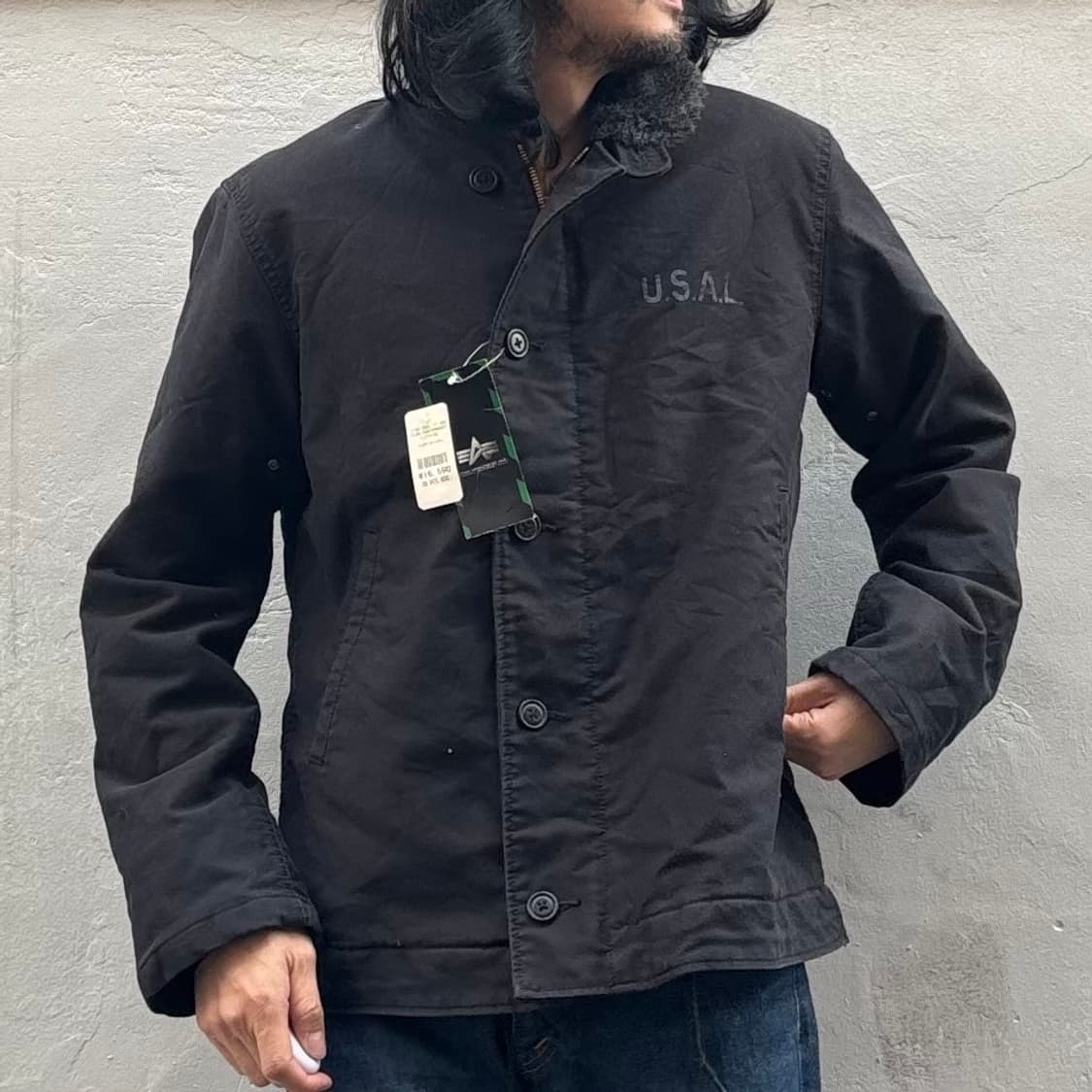 알파인더스트리 40s n-1 덱자켓 데드스탁 상품이미지9