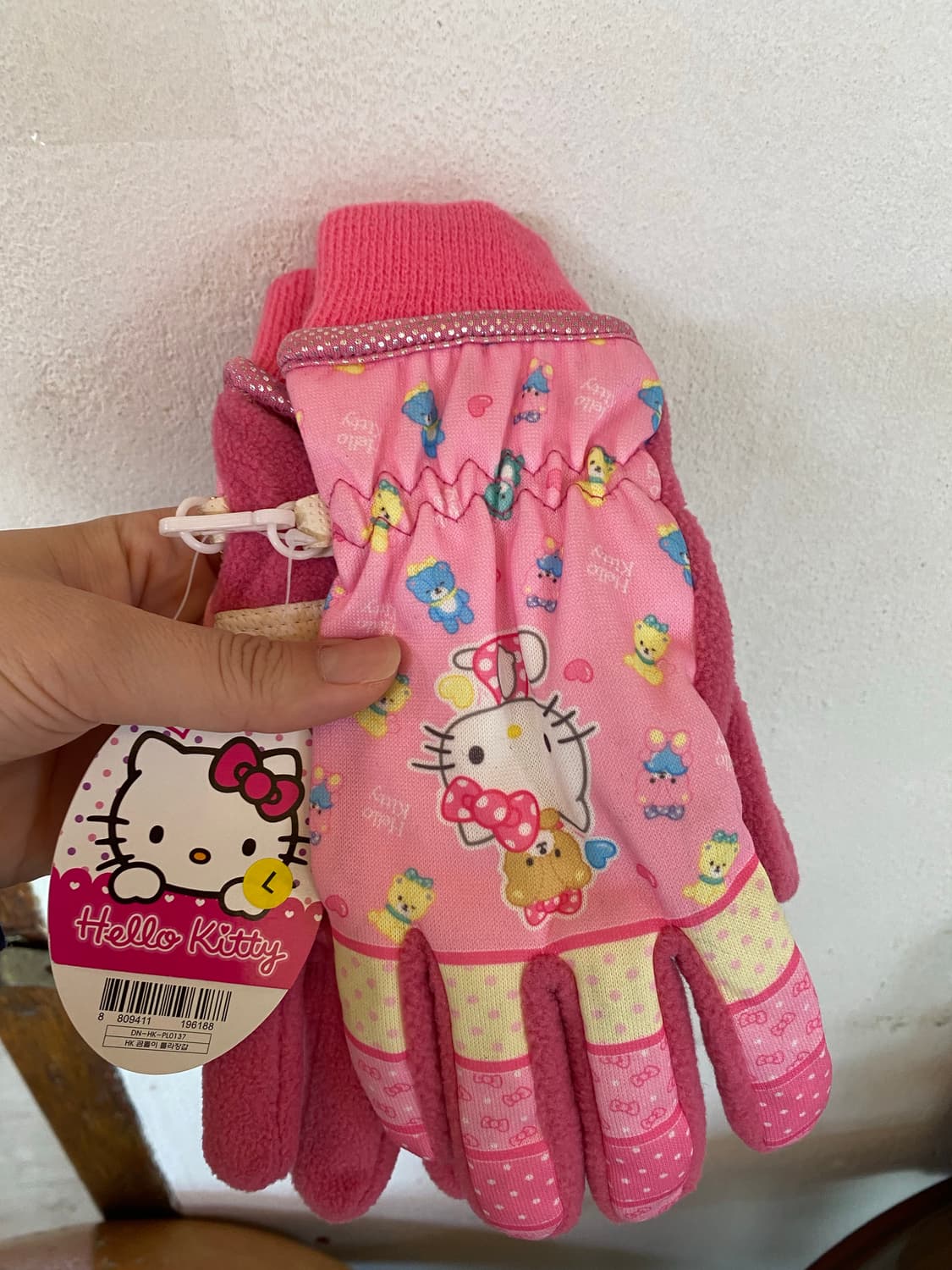 헬로키티 장갑 새상품 라지 상품이미지1
