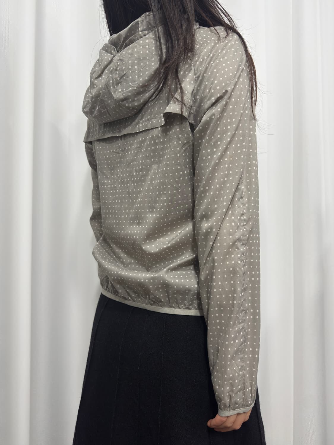 uniqlo gray dot hood jacket 상품이미지4