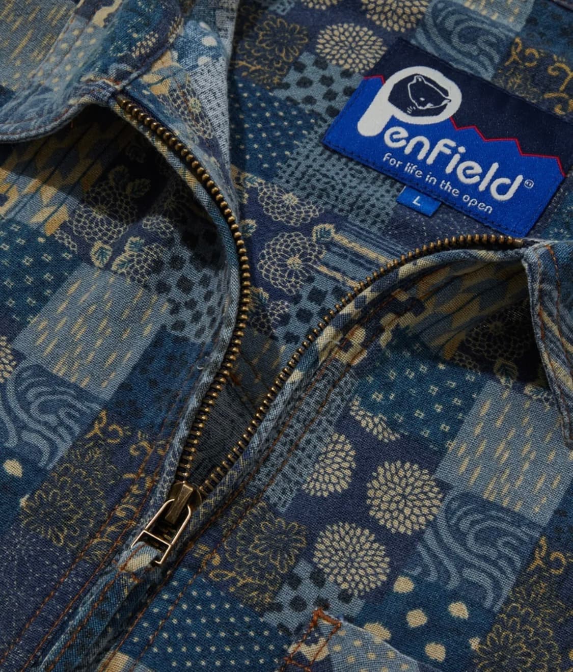 팬필드 데님셔츠 상품이미지3