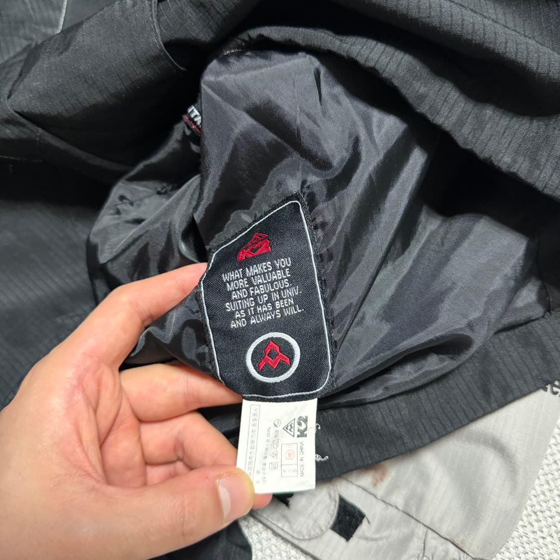 K2 쿨텍스 하드 바람막이 자켓 상품이미지5