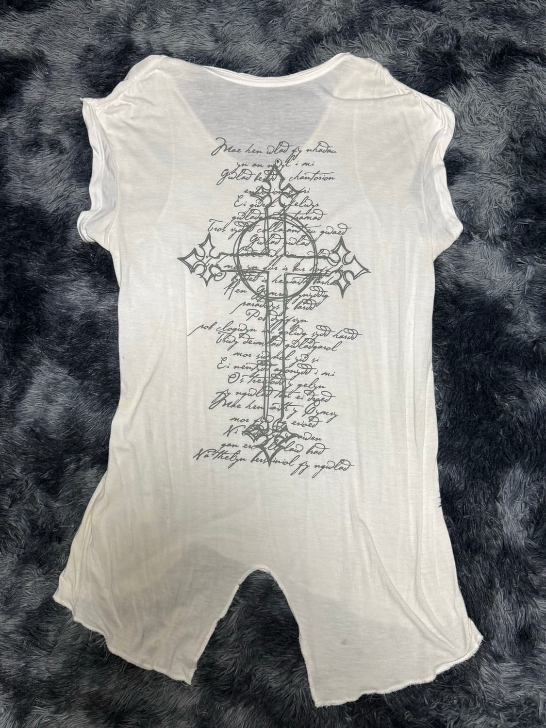 Vkei 스타일 프린팅 민소매 JP vtg 상품이미지3