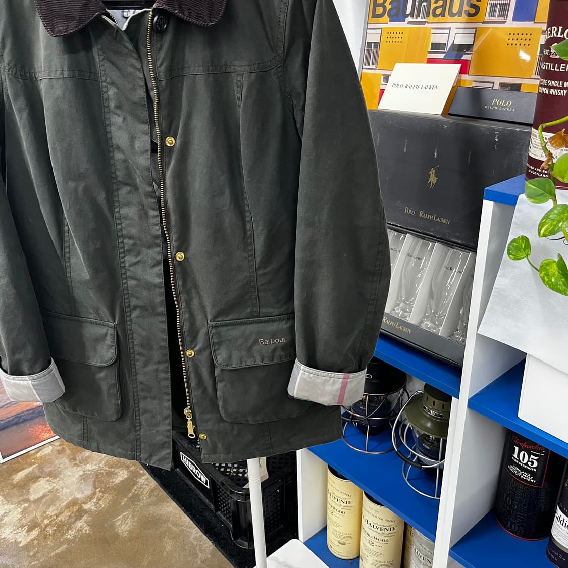 바버 우먼 Balintore 왁스자켓 Uk10 상품이미지3