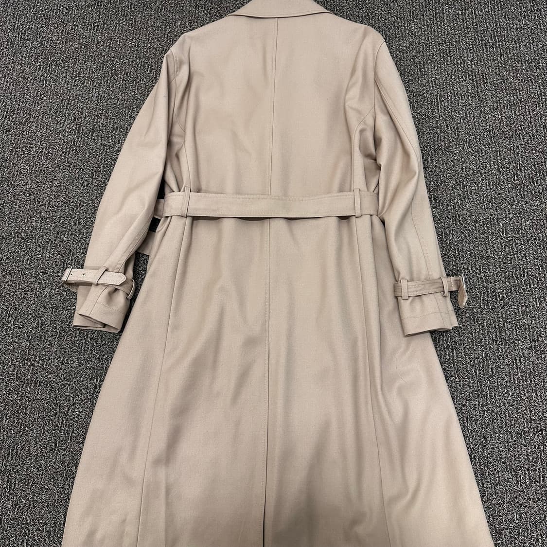 인사일런스 슬로시 울 트렌치 코트 베이지 L 상품이미지7