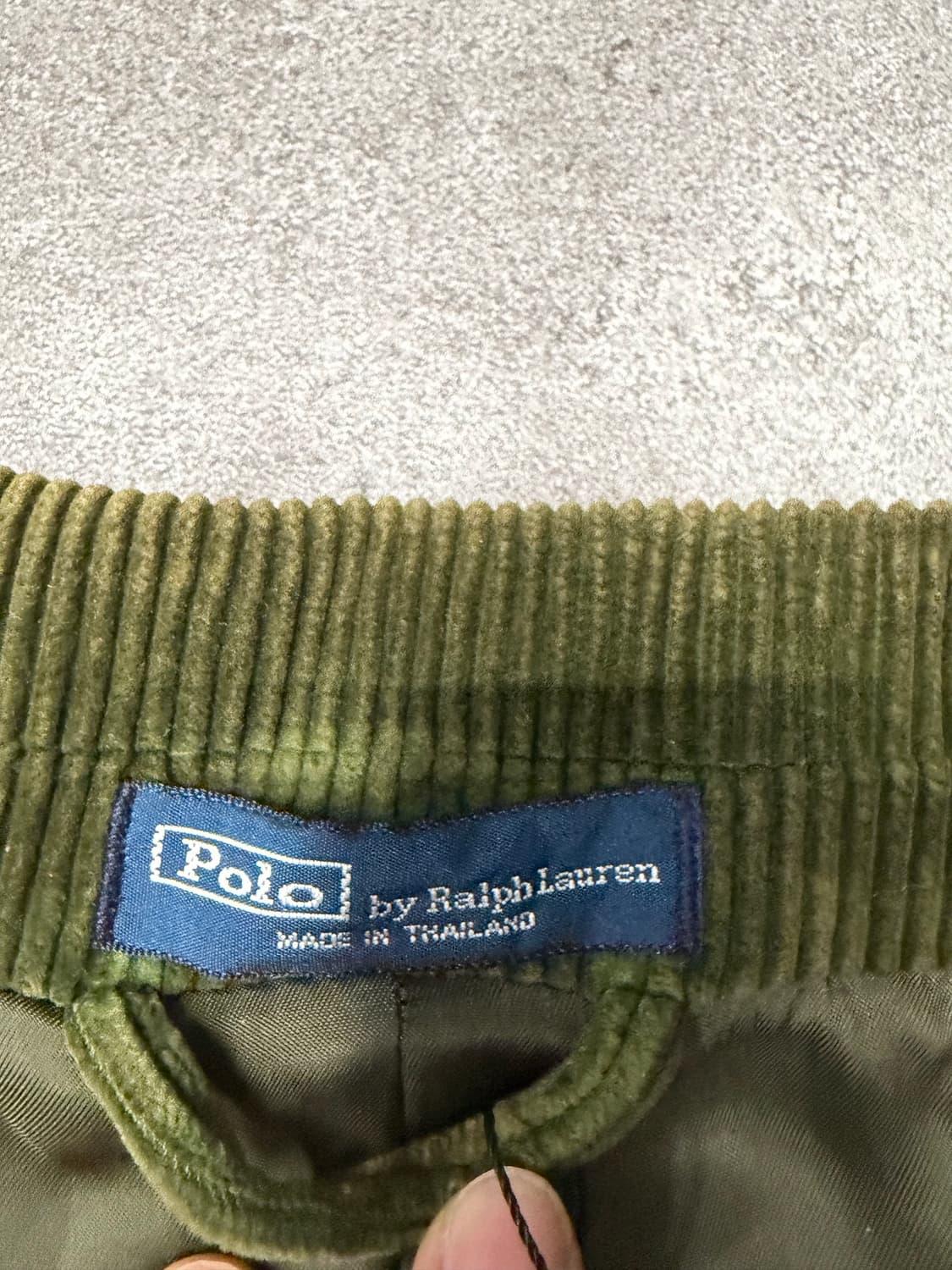 폴로 랄프로렌 올리브 코듀로이 자켓 상품이미지8