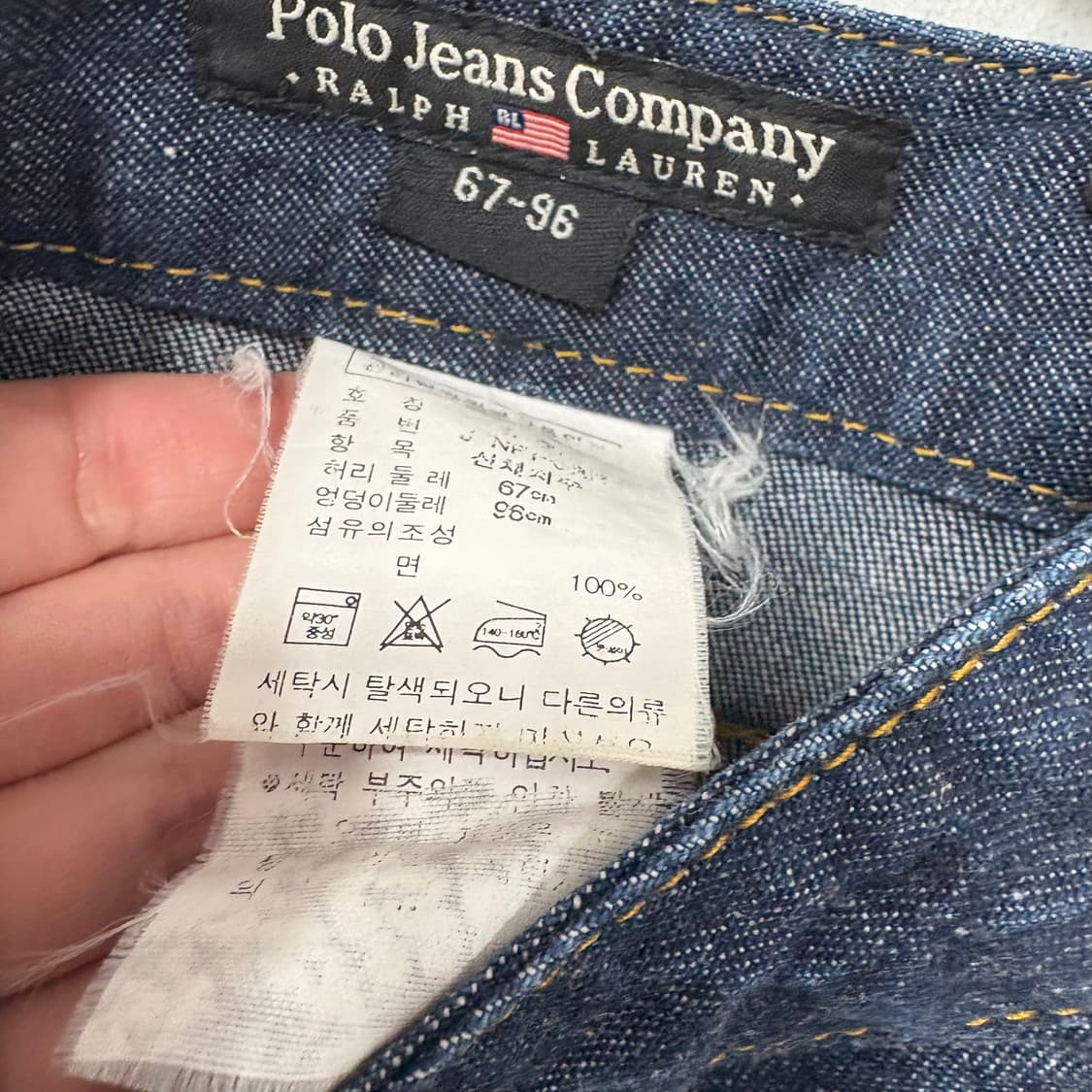 폴로 랄프로렌 진스 미니스커트 상품이미지4