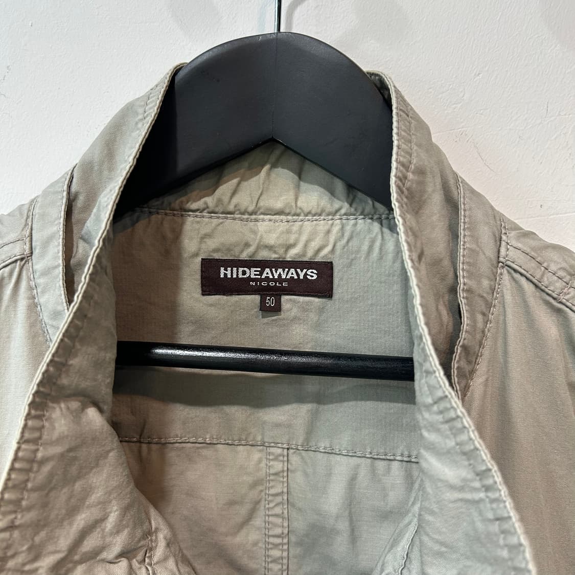 Hideaways 지퍼 디테일 자켓 상품이미지5