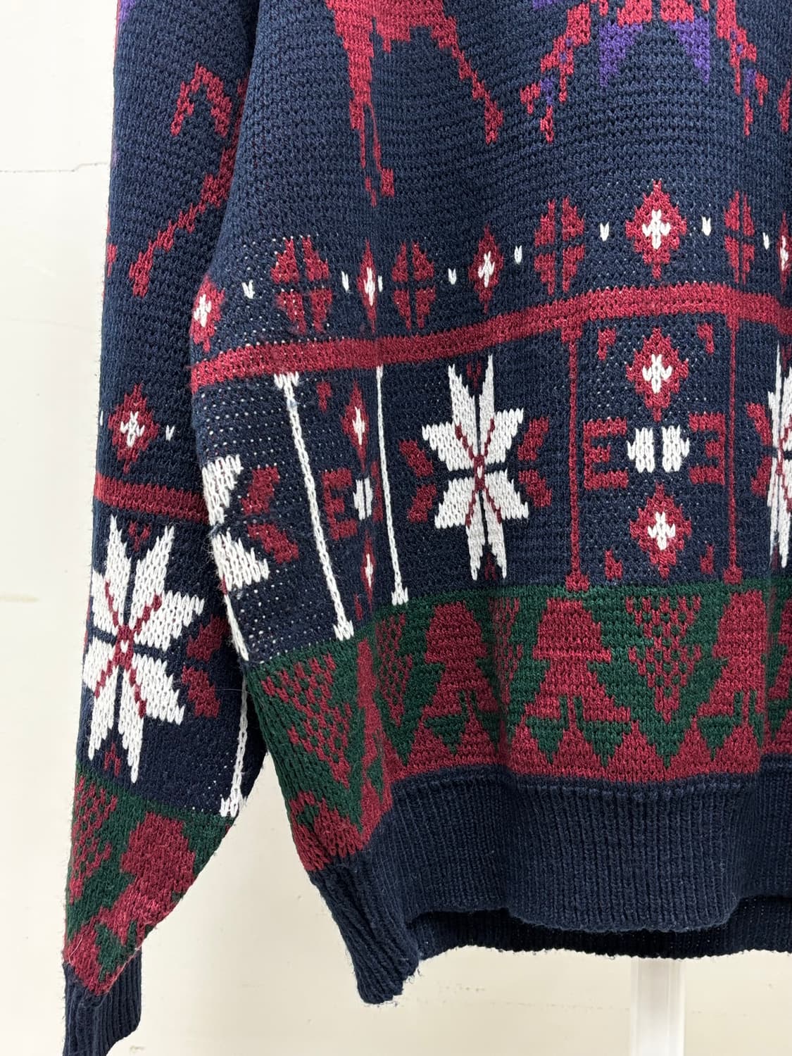 빈티지 노르딕 니트 스웨터 상품이미지6