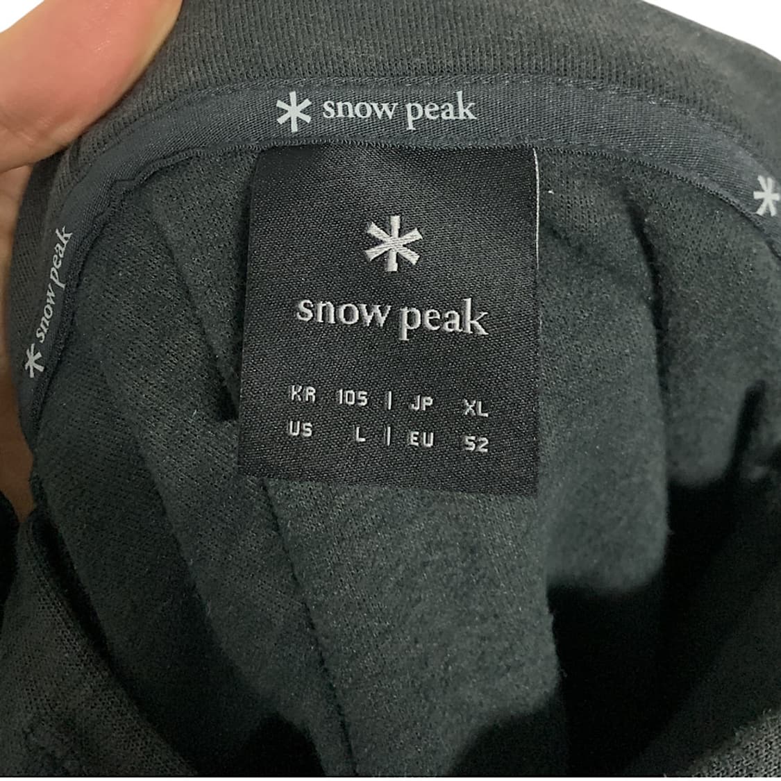 스노우피크 후드티 XL 상품이미지3