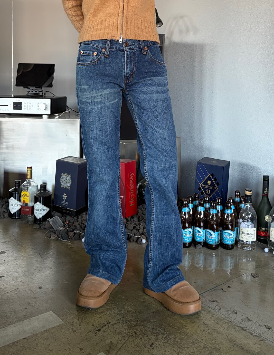 [27인치]리바이스 Levi's 오렌지탭 부츠컷 데님 팬츠 상품이미지1