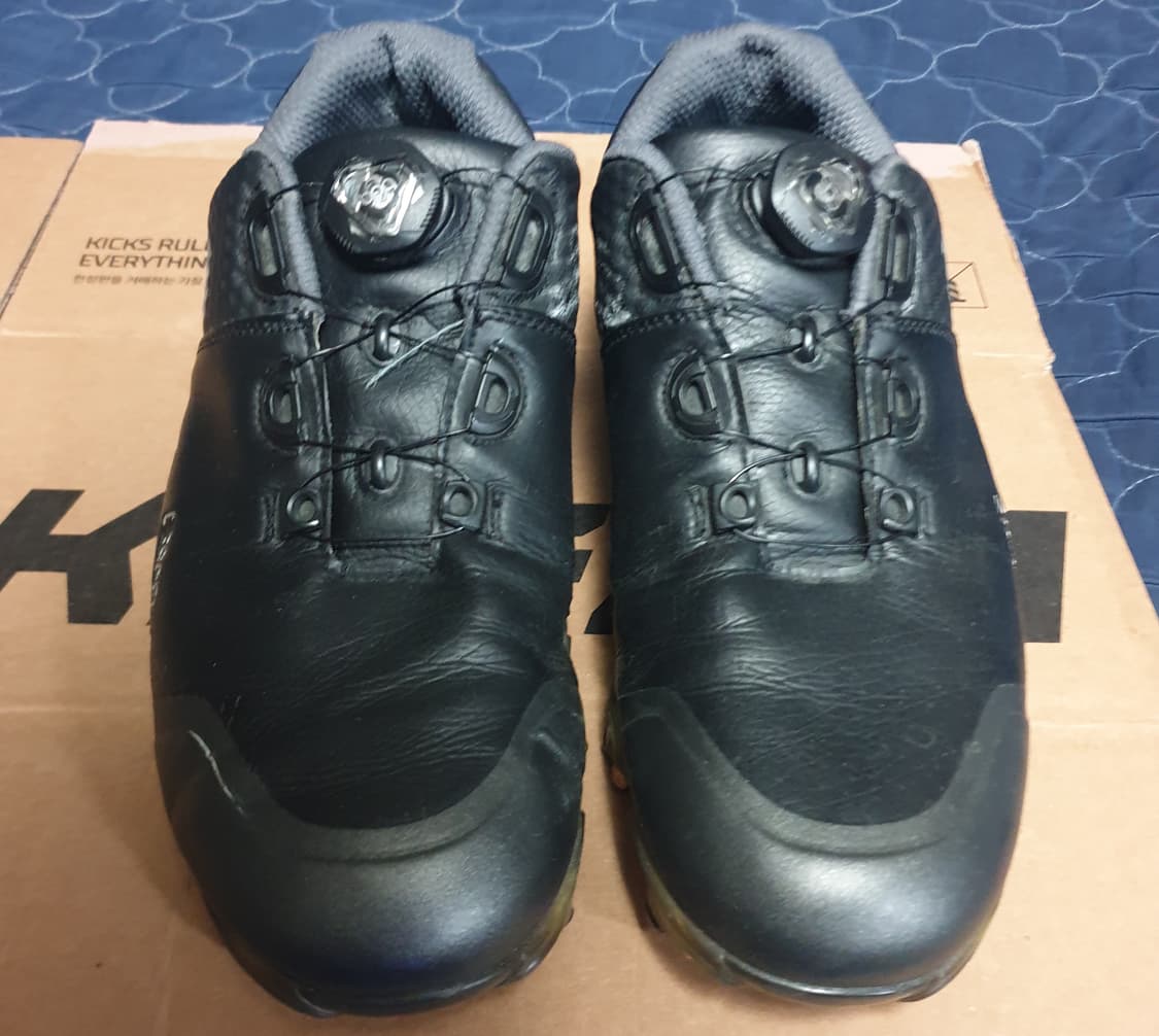 (단종매물) 데상트골프 보아다이얼 스파이크 골프화 블랙 (265) 상품이미지3