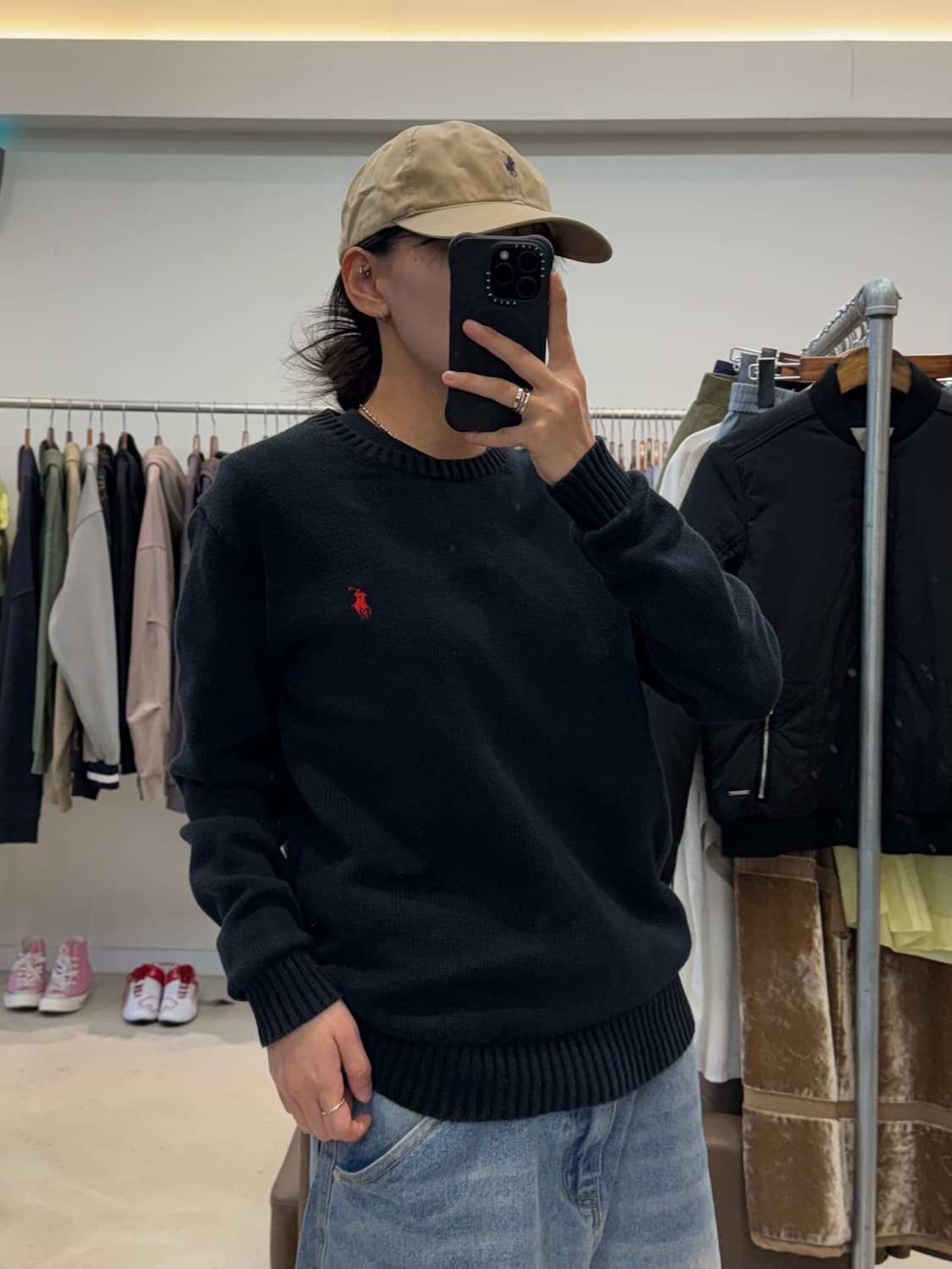 폴로 랄프로렌 니트 블랙 상품이미지7