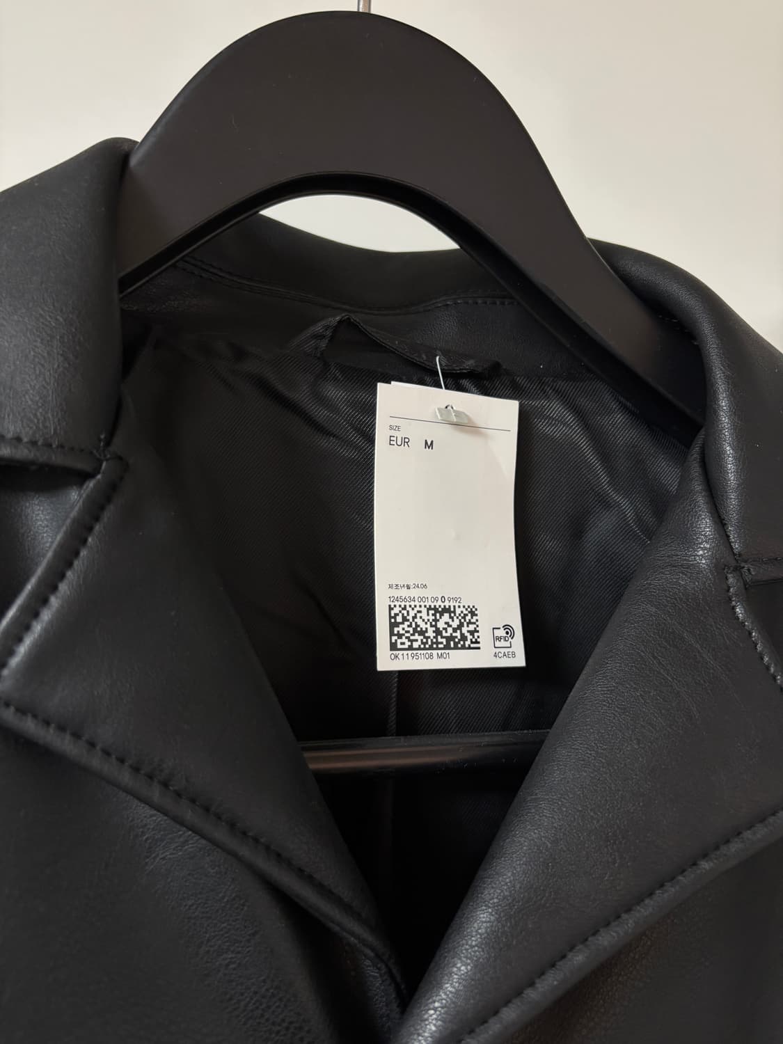 H&M 코티드 셔츠 자켓 레귤러핏 상품이미지2