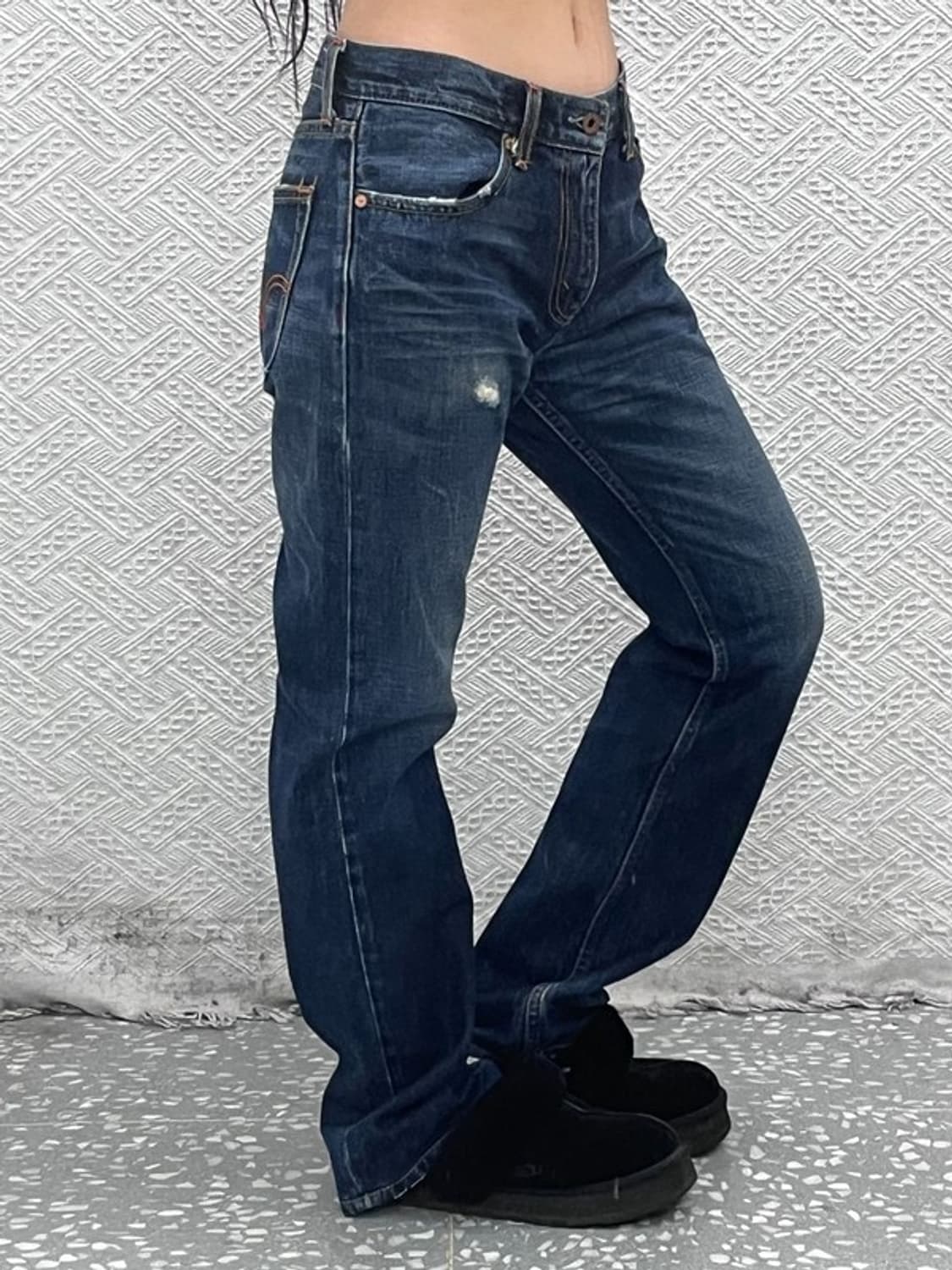 리바이스 523 빈티지 레트로 오렌지패치 데님팬츠 30인치 C09284 상품이미지2