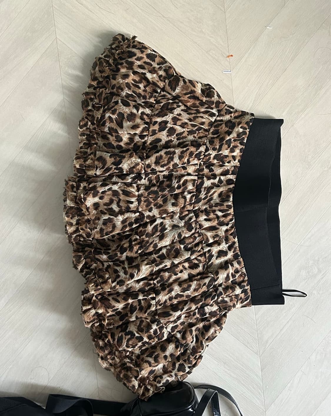 CHUXXX 갸루 오네갸루 호피 캉캉스커트 상품이미지1