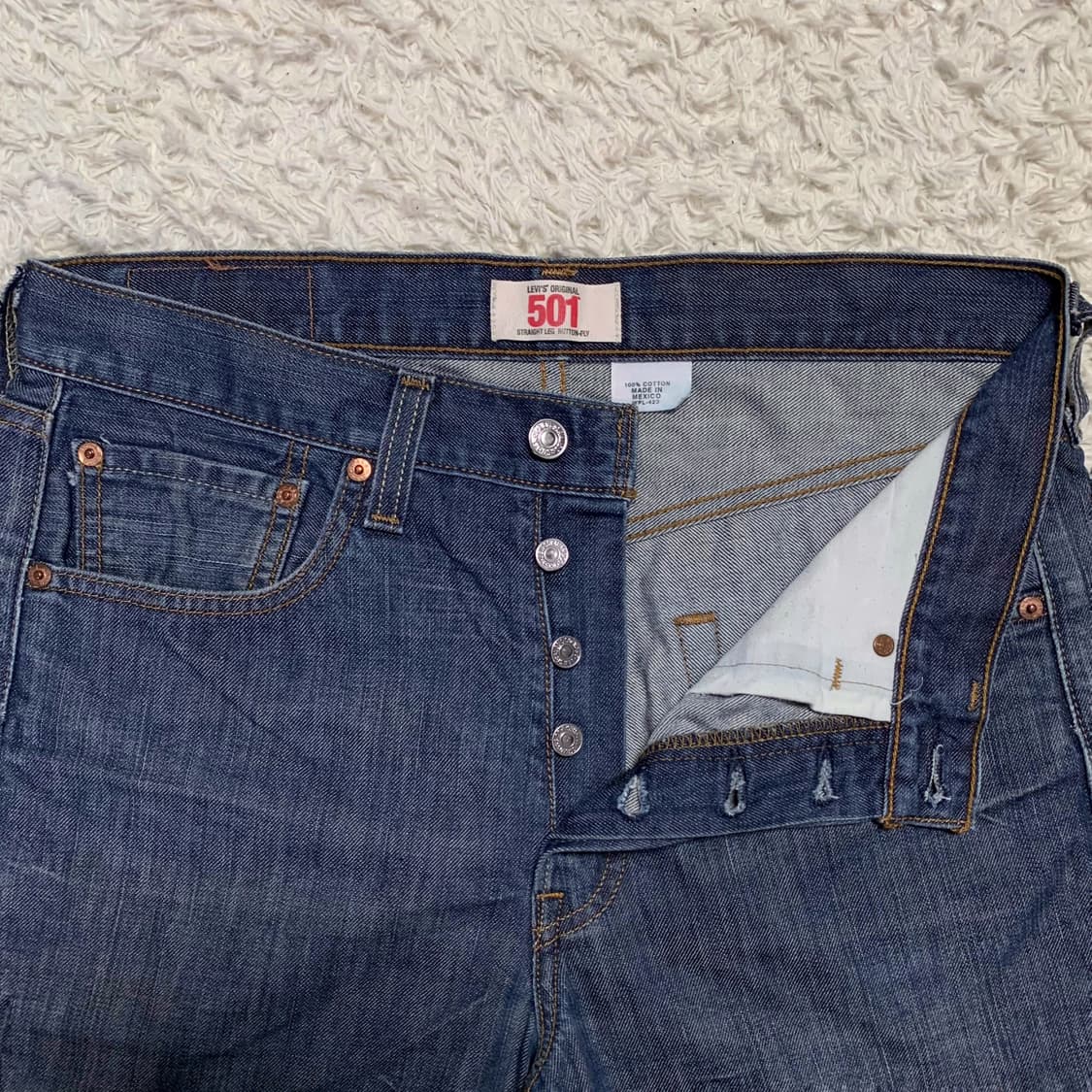 [33] 리바이스 501 데님팬츠 상품이미지4