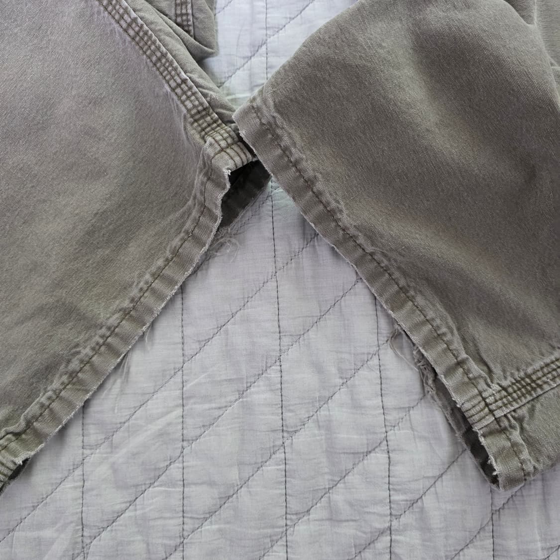 [38X32] 칼하트 더블니 B195LBR 워크팬츠 MOS 페이드 상품이미지3