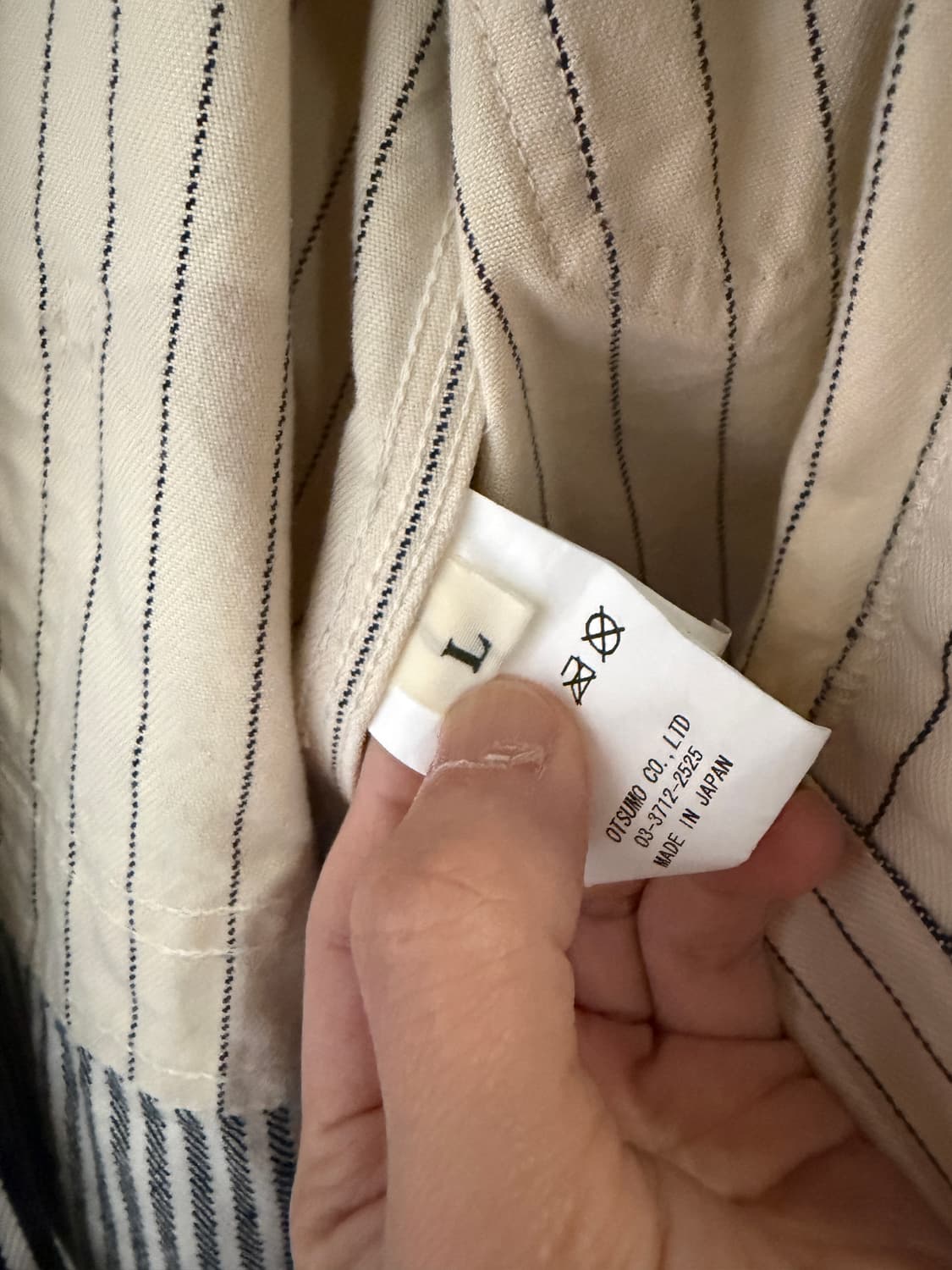 휴먼 메이드 히코리 워크 오버올 스트라이프 올인원 제품 상품이미지6