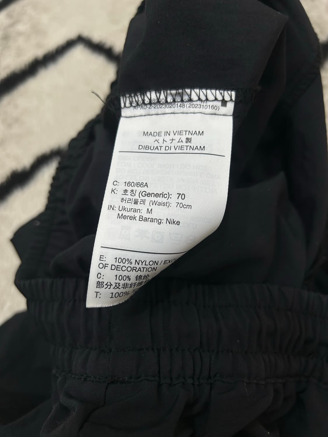 [M]나이키 에브리씽 우븐 5인치 반바지/블랙 상품이미지6