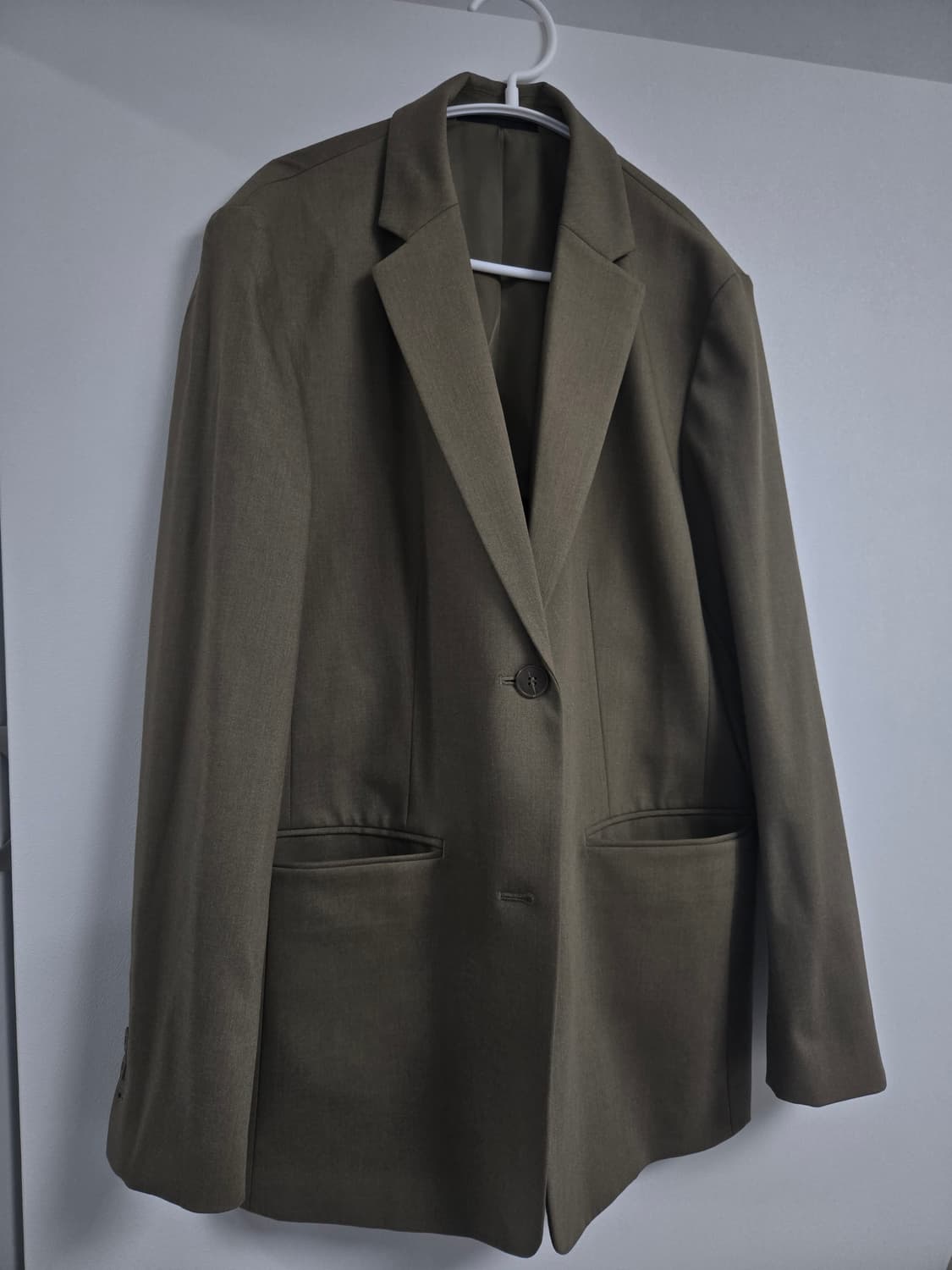 유니클로 카키 자켓 L 상품이미지1