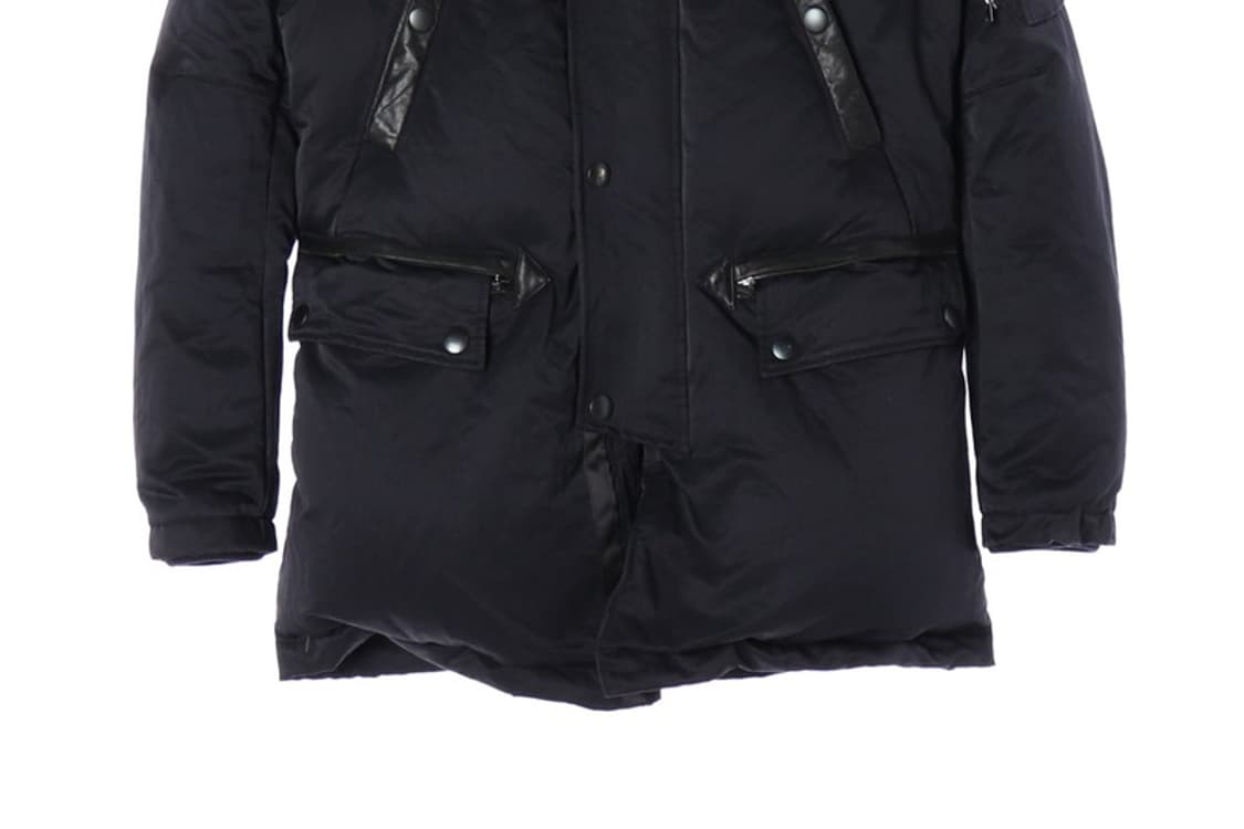 타임 양가죽 구스다운 패딩 L 상품이미지5