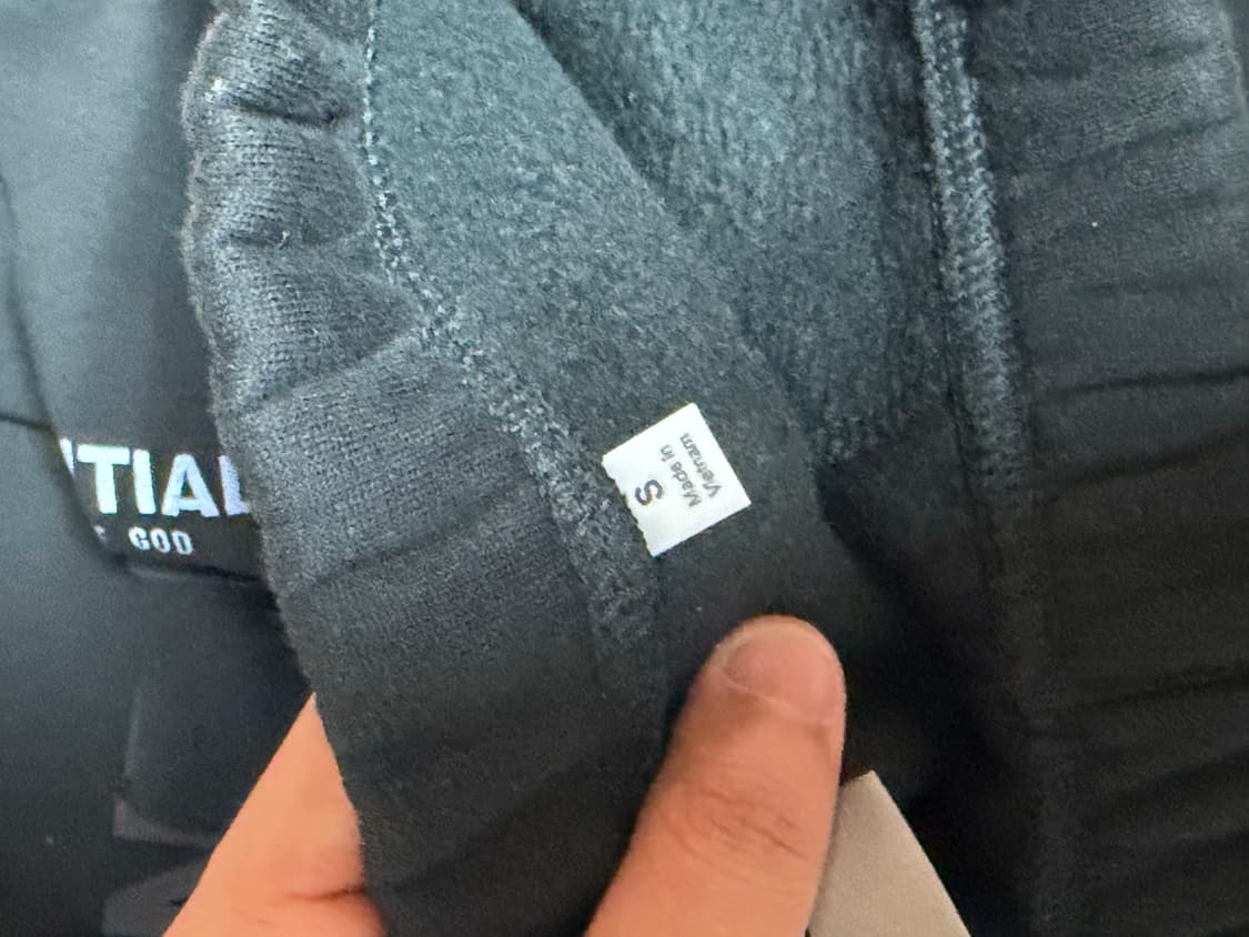 에센셜 후드티(m) 바지(s) 셋업 상품이미지6