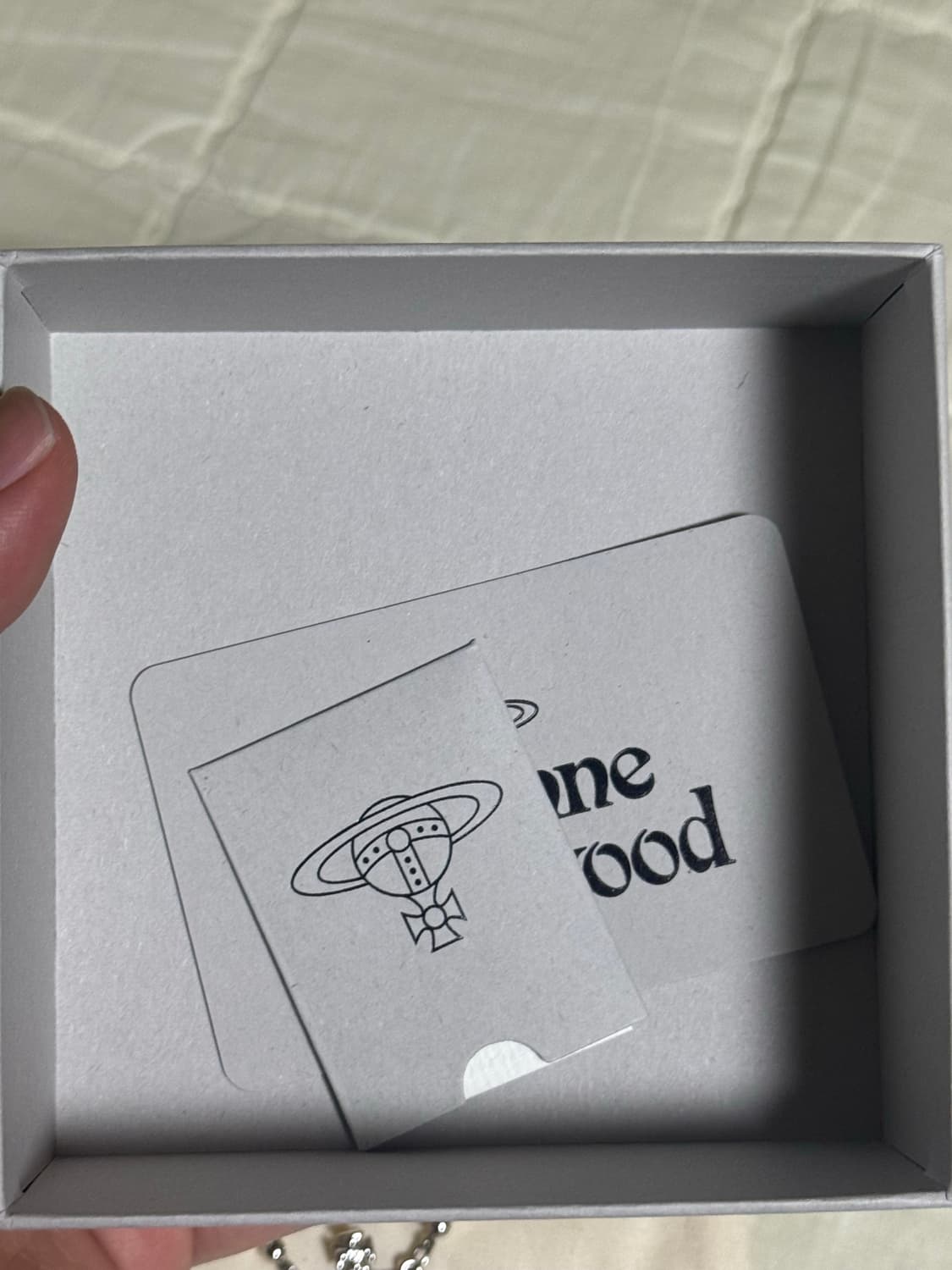 비비안웨스트우드 미니펄 바스 클리프 목걸이 상품이미지3