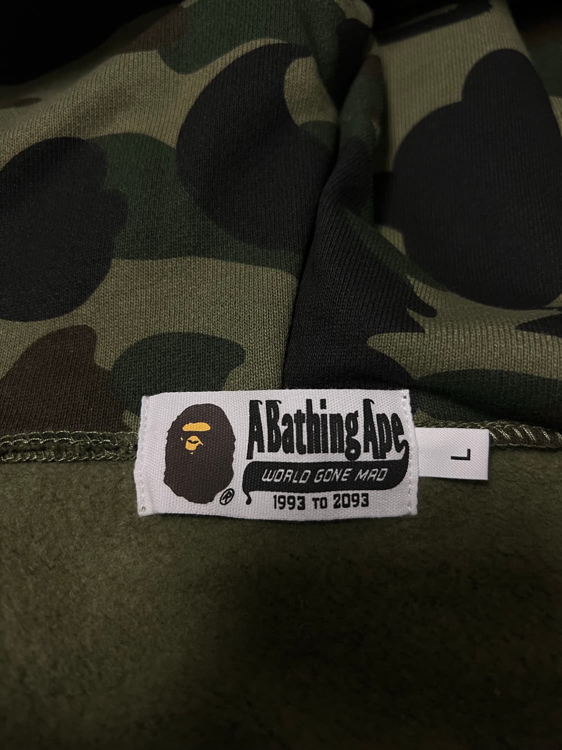 베이프 후드집업 상품이미지5