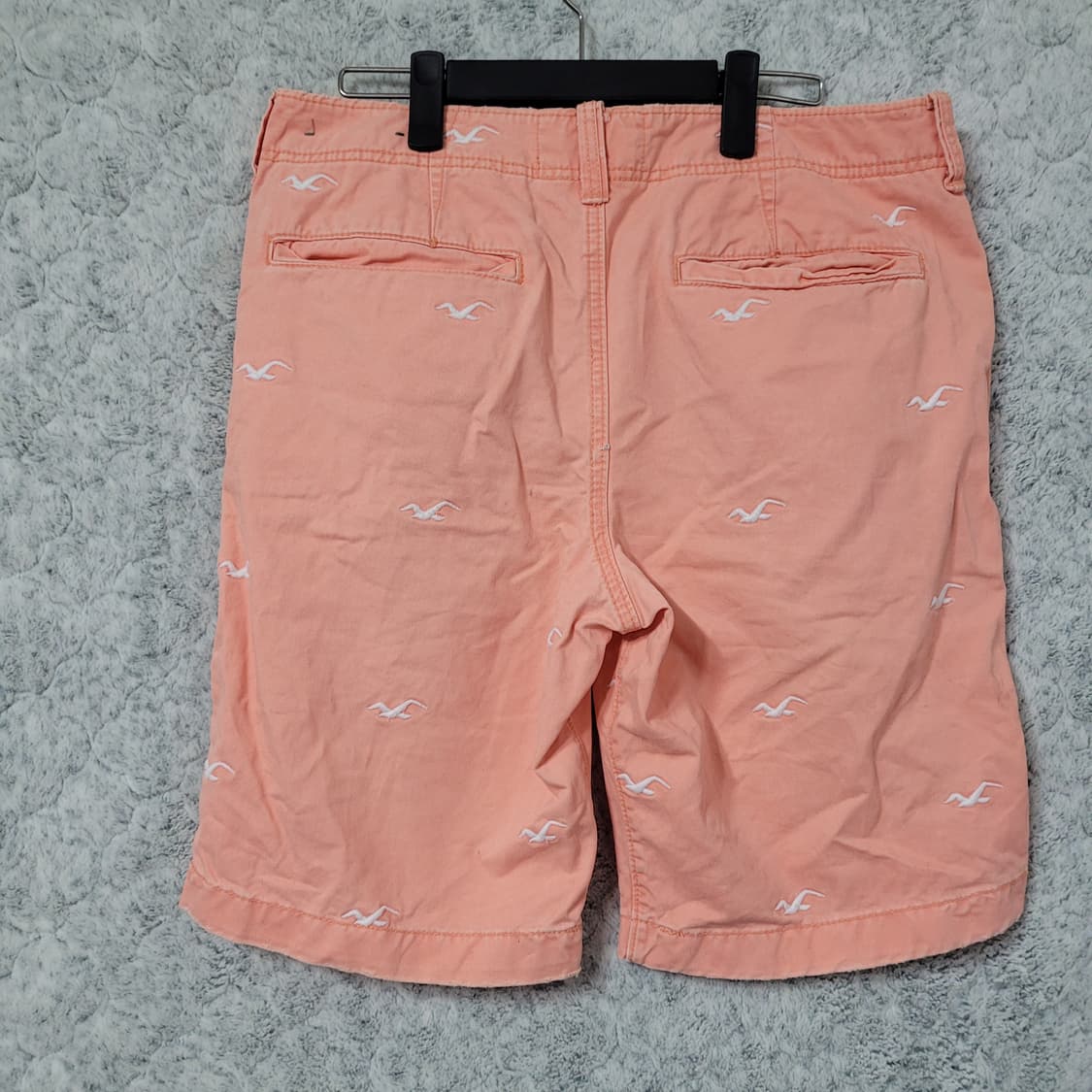 G509 [32] 홀리스터 올드스쿨 로고 자수  반바지 상품이미지2
