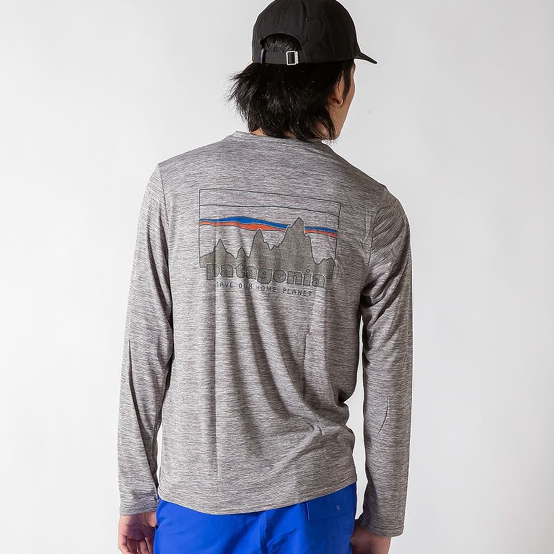 (새상품)파타고니아 롱슬리브 캐필린 그래픽 티셔츠 S 상품이미지10