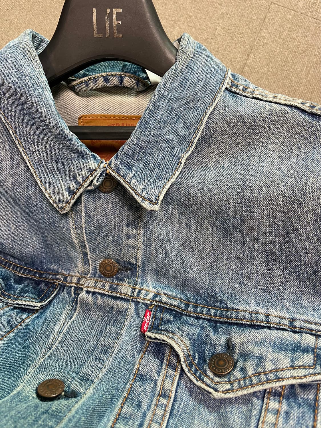 리바이스 연청 데님 트러커자켓 100(L) 상품이미지2