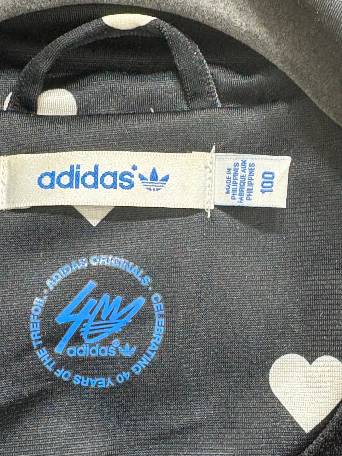 아디다스 파이어버드 하트 도트 우먼 져지 상품이미지2