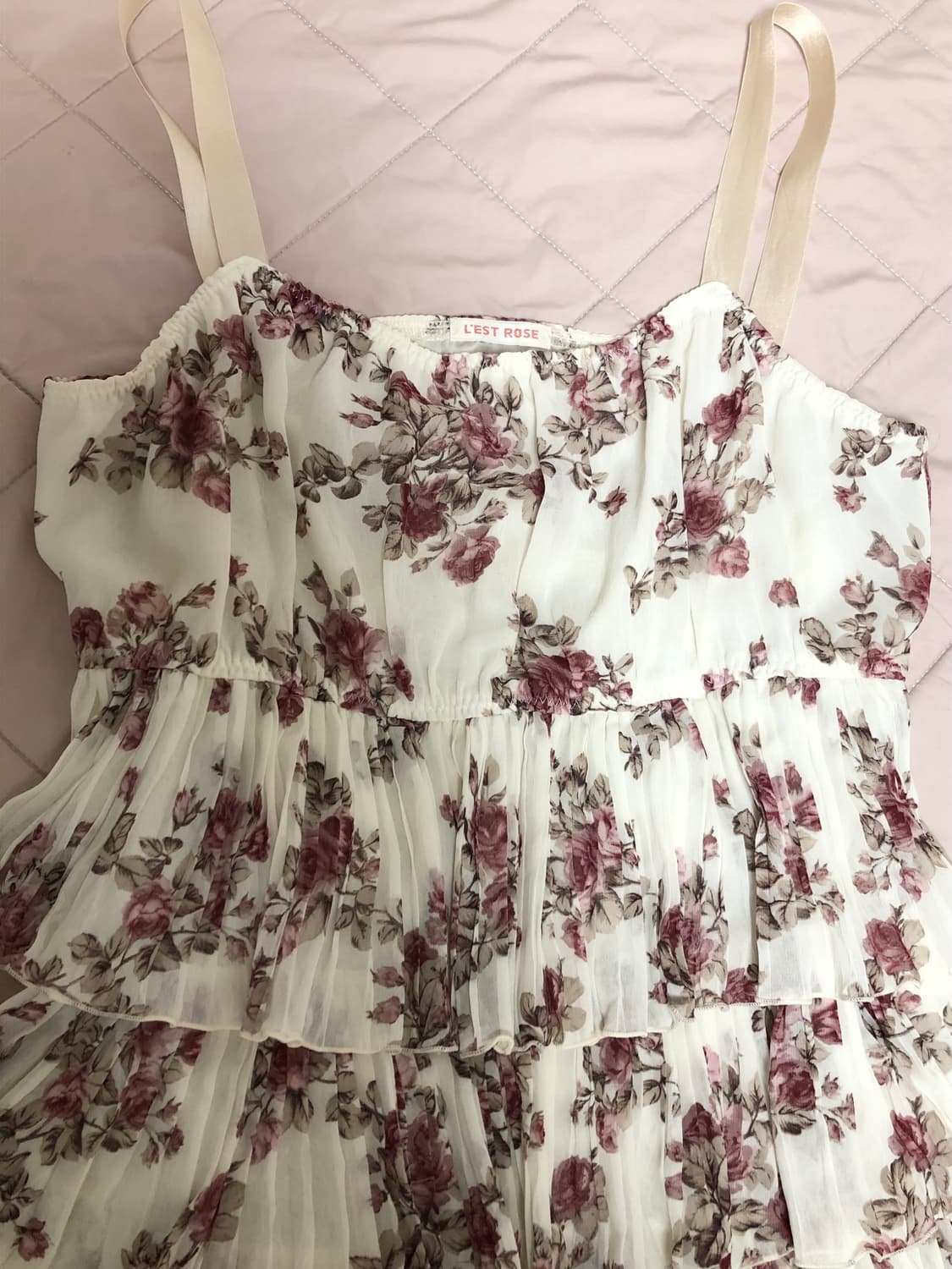 레스트로즈 플로럴 페어리 캉캉슬리브리스 상품이미지2