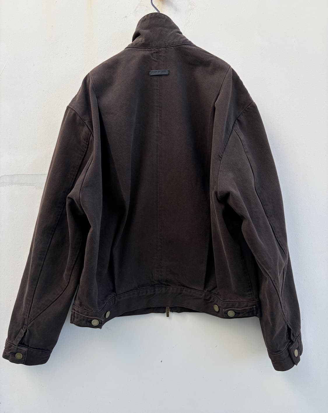 피어오브갓 8th 풀 집업 데님 트러커 자켓 점퍼 베이지 FOG  상품이미지3