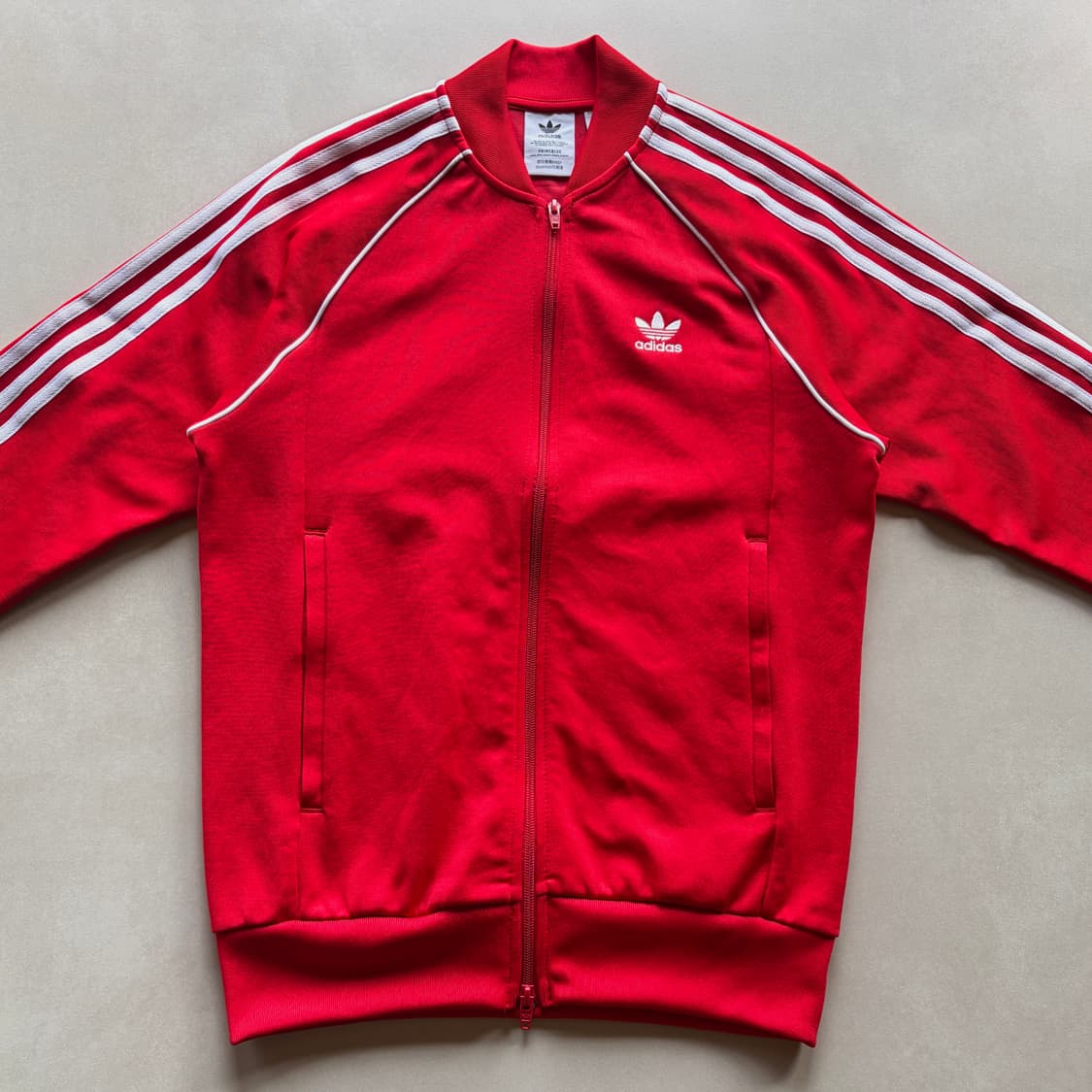 [L]아디다스 트레포일 SST 레드 트랙탑 져지 상품이미지3