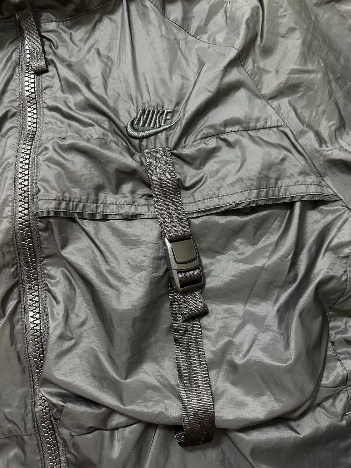 나이키 테크 우븐 패커블 바람막이 자켓 [블랙-L] 상품이미지5