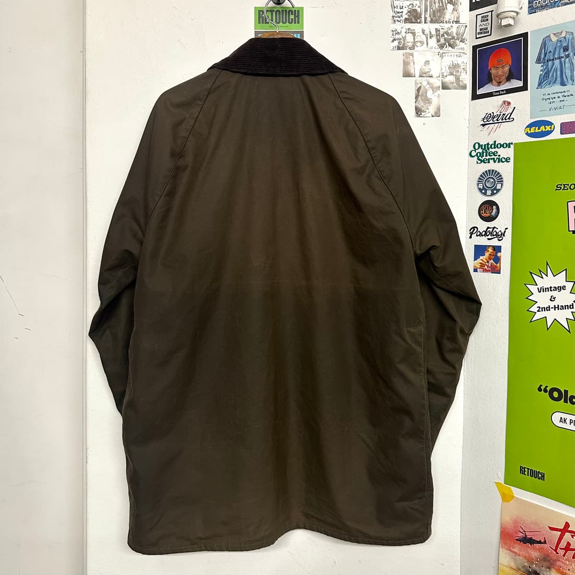 바버 클래식 뷰포트 왁스 자켓 ‘올리브’ 상품이미지8