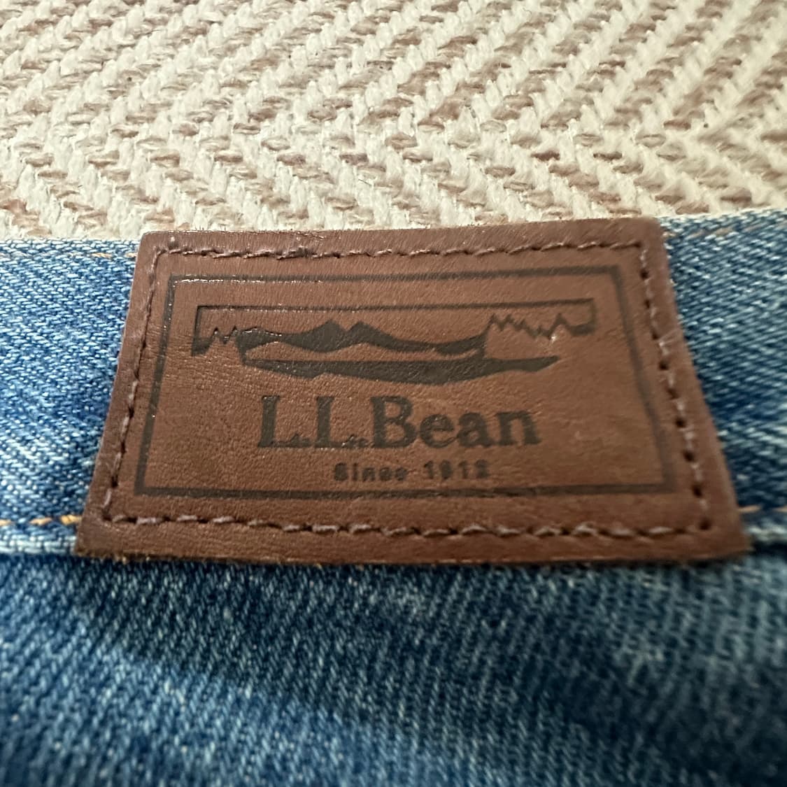L. L. BEAN mexico made denim pants 상품이미지5