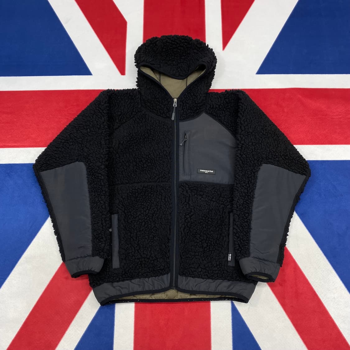 디스이즈네버댓 플리스자켓 M 실측 L  상품이미지1