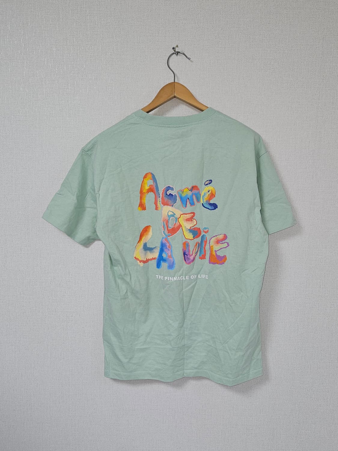 아크메드라비 크레용 반팔 티셔츠 민트 2사이즈 상품이미지5